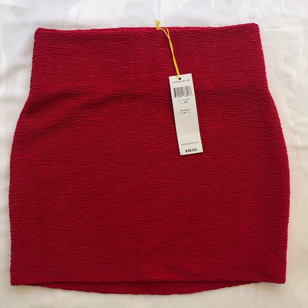 BCBG mini skirt - brand new never used!